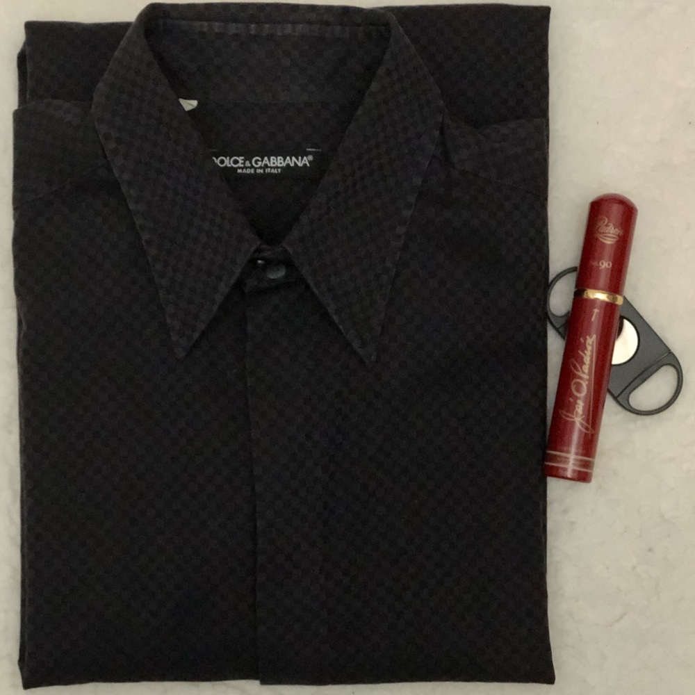 Dolce & Gabbana Pattern Dress Shirt